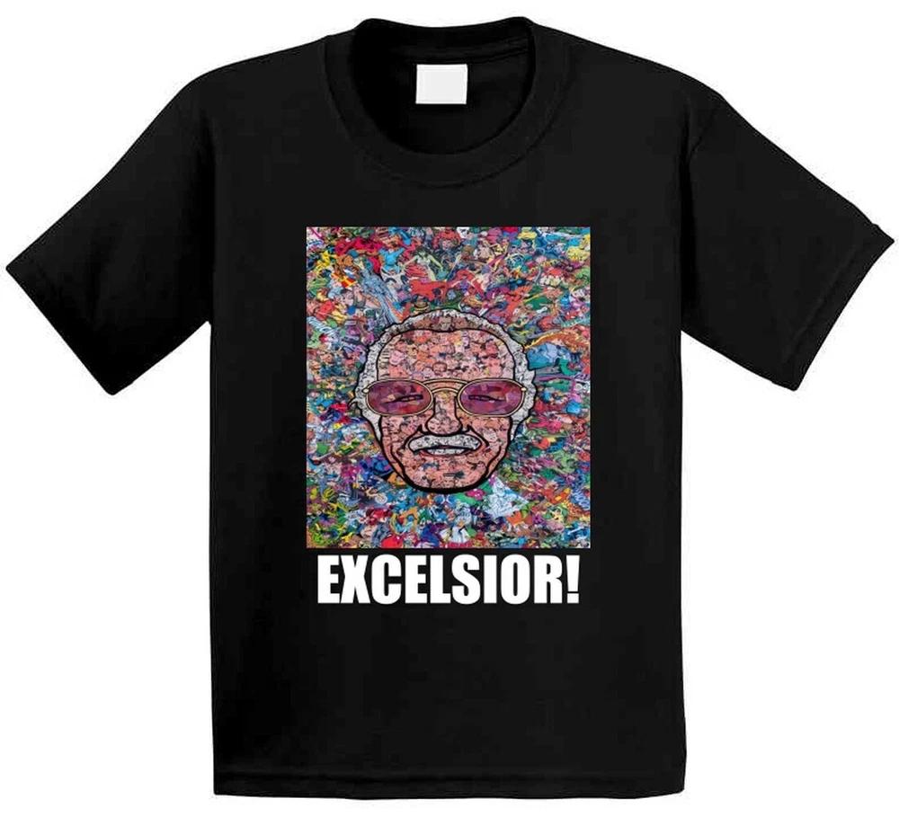 Stan Lee Excelsior Rest In Peace Comic Book Legend T Shirt S