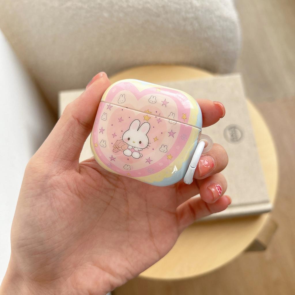 Cartoon simple love, suitable for Apple AirpodsPro1 Bluetooth headset 1 protective case, soft case, earphone case 1st generation p
