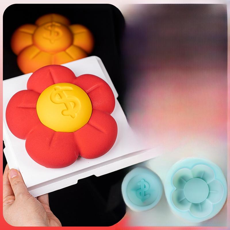 Luy Four Le Clover Silicone Mousse Baking Cake Dert Six Inch Four Inch Mold for Commercial And Home Use