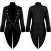 Halloween Men's Medieval Punk Retro Tailcoat
