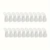 20pcs Plastic Clothes Hanger Connectors - Space-Saving Wall-Mounted Organizer, Durable Hooks for Stylish Closet Storage