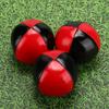 3PCS 6.3CM PU Leather Juggling Ball Portable Juggling Balls Set Toy Ball Juggling Balls  Beginners