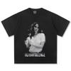 Lana Del Rey Ultraviolence Grafické Tričko Unisex Volné Ležérní 100% Bavlna Krátký Rukáv Vintage Street Style Dámské Pánské Trička