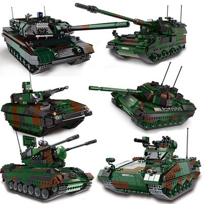 Tankové sady 2023 nové vojenské vozidlo stavebnice stavebnice ww2 německo usa T34 světová válka 2 1 i ii obrněný tank