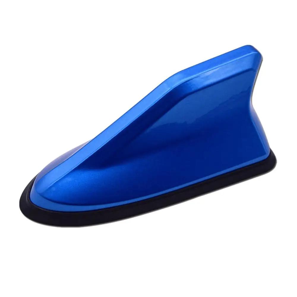 

Универсальная антенна из углеродного волокна 16 см, крепление на крышу автомобиля, плавник акулы, антенна, топперы, авто радио, AM FM антенна, усилитель сигнала синий