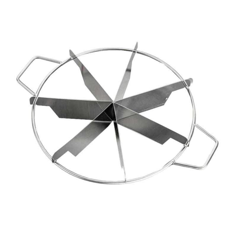 Practical Cutting Tool for Pizza Layer Cake Divider Stainless Steel Easy To Operate Cake Cutter Kitchen Accessory