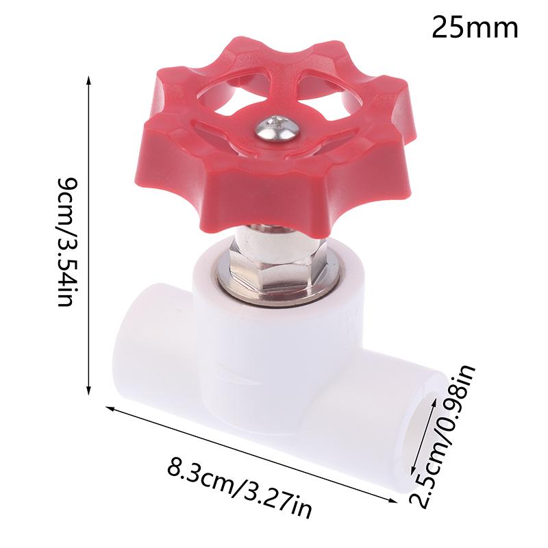Ppr Pipe Quick-Connect Water Pipe Switch Fitting Valve Emergency Repair Fitting Stop Valve In-Line Quick Connector