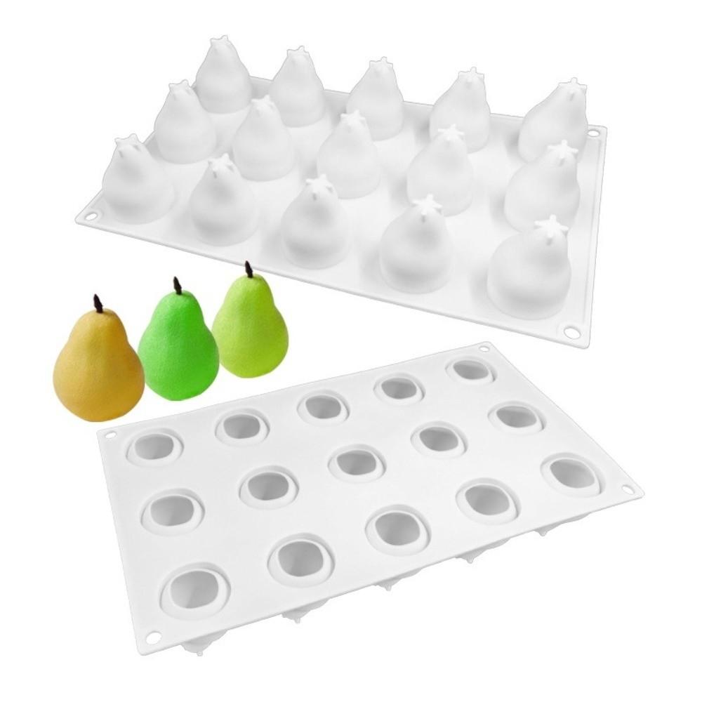 Pear Shape Pear Mold 3D Design Fondant Mold Cake Decorating French Mousse Cake Mold  Cake Making
