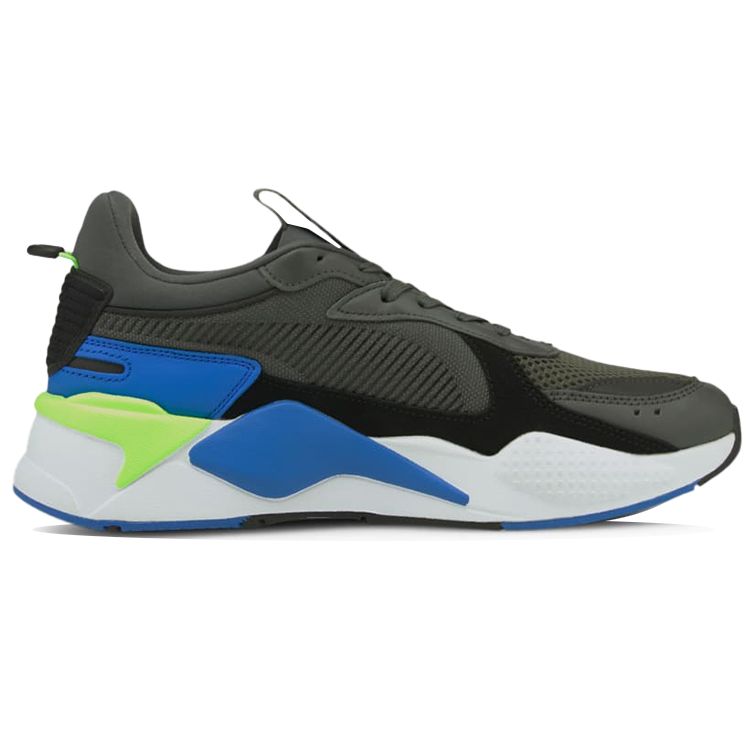 Puma Rs-X Cushioning Lightweight Slip-Resistant Durable Low-Top Casual Running Shoes Men sneaker Gray Blue White 369579-12