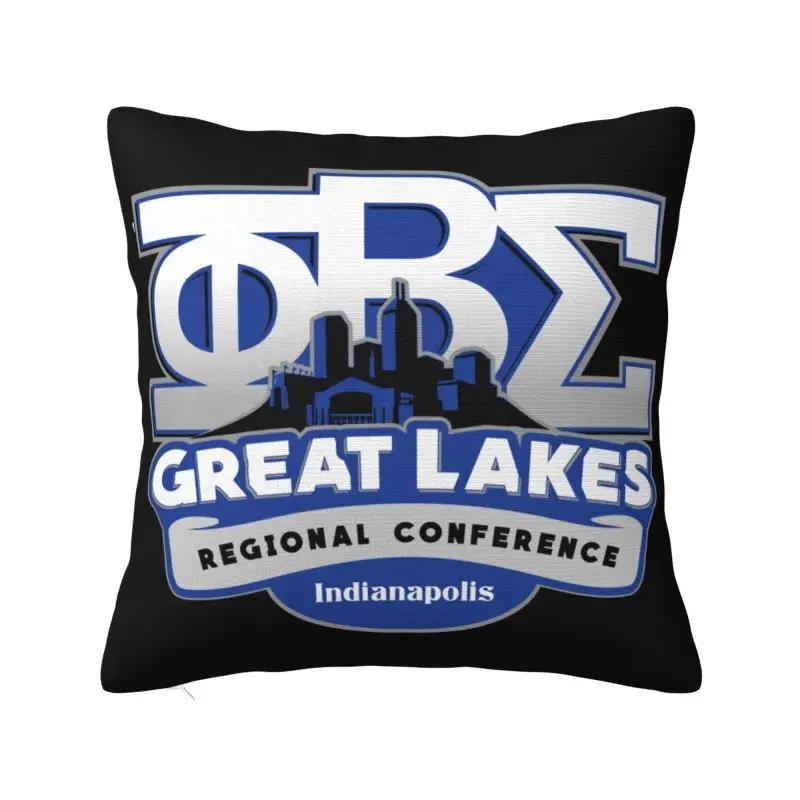 Zeta Phi Beta Sorority Pillow Cover Home Decorative Greek Letter 1920 Cushion Cover Throw Pillow for Car Double-sided Printing