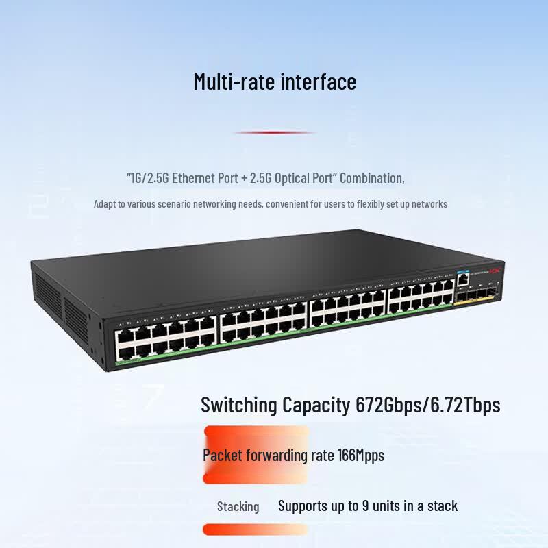 H3C S5000NV6-48T4NS-EI Network Switch
