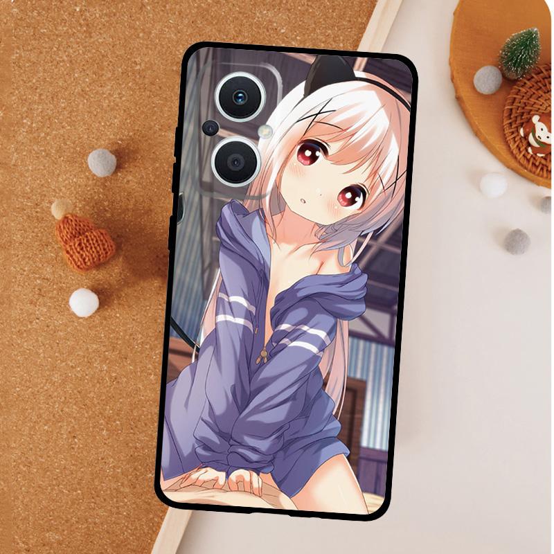 Anime girl cartoon japan cute Phone Case For OPPO Reno 13 F 12 F 11 8T 7 8 10 Pro OPPO Find X8 X6 Pro X3 X5 Lite Cover