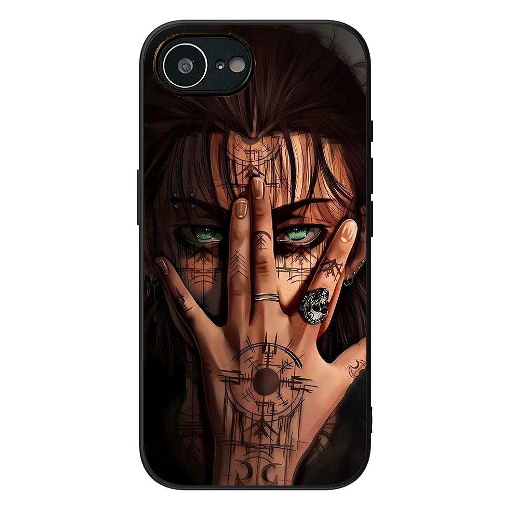 

для Motorola Moto G04 G13 G14 G22 G23 G20 G32 G34 G35 G64 G82 G84 G53 G60 G72 E14 E15 E13 Чехол Эрен Йегер Атака Леви Атака Титанов Motorola Moto E15