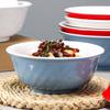 Yipan Melamine Resin Deep Soup Bowls (Set of 5)