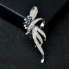 Zircon Shining Brooch Suit Accessories Women Jewelry Gifts