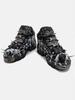 New Original Design Graffiti Platform Men's and Women's Dark Rivets Rock Punk Heightening Muffin Casual Dad Shoes