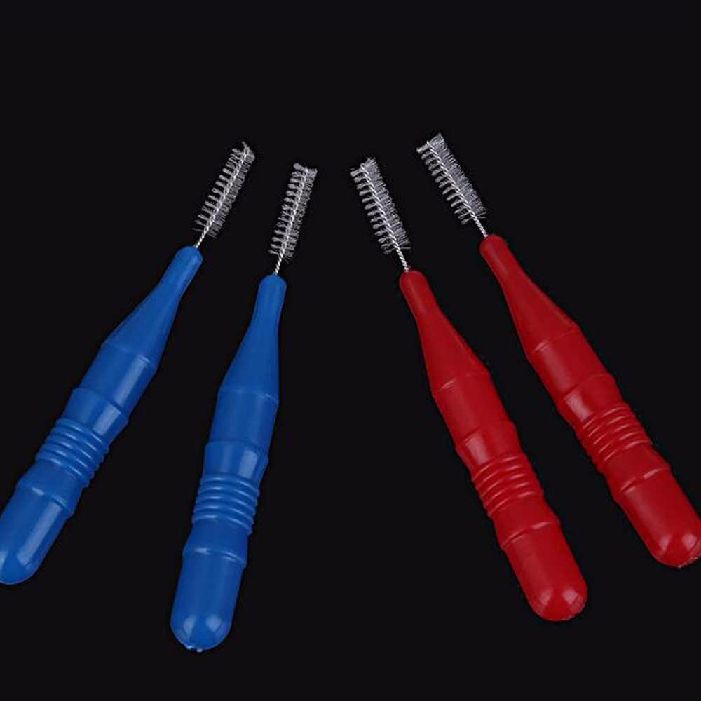 50 Pcs Tooth Floss Oral Hygiene Interdental Brush Toothpick Healthy Teeth Care