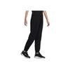 Adidas Originals Trefoil Solid Color Zip Joggers With Drawstring Cuffs Women Bottoms Black HD0340