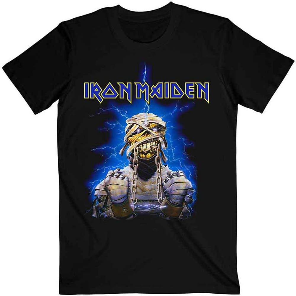 Классическая рок-метал группа футболка Rockoff Trade Мужская футболка Iron Maiden Powerslave Мумия 2XL