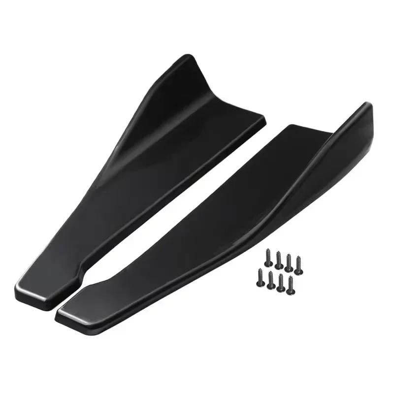 48CM Length Universal Car Front Rear Bumper Strip Lip Spoiler Diffuser Splitter Scratch Protector