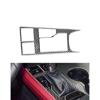 For Lexus RX350 RX450h 2016 2017 2018  Car Gear Shift Box Panel Cover Trim Carbon Black  Auto Interior Accessories