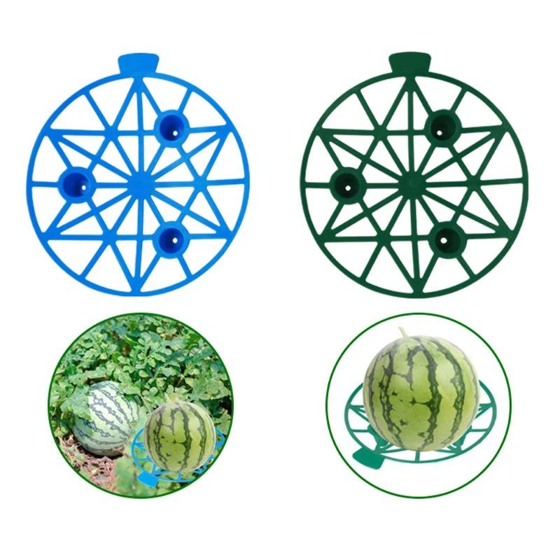 10PCS Melon Cradle Pumpkin Watermelon Stand Plastic Garden Plant Support for Squash Cantaloupe Strawberry Fruit Holder