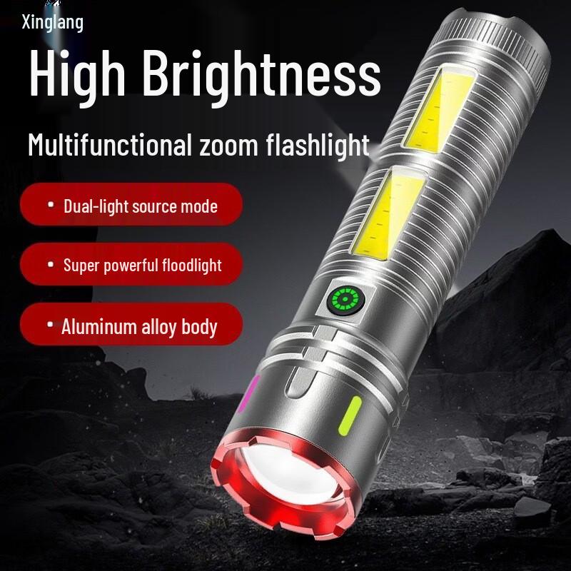 Lilang Laser Flashlight with COB Side Light