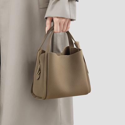 Sac seau femme automne et hiver nouveau sac bandoulière sac à main en cuir polyvalent épaule aisselle sac femme bagage