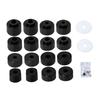 Body Mount Bushings Kit 6116 Easy to Install for Ford Sport Trac 0105 Black