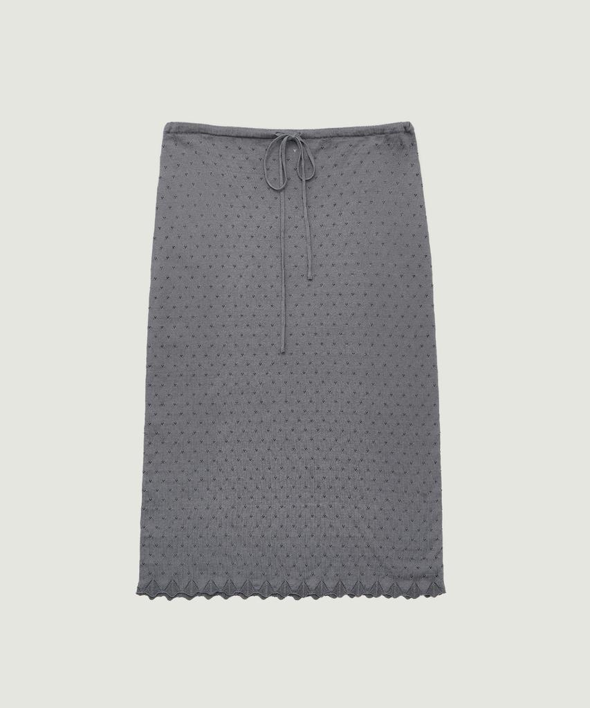 Grove Melody Midi Skirt (Charcoal)