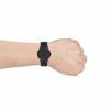 SIGNATUR Three-Hand Midnight Steel Mesh Watch