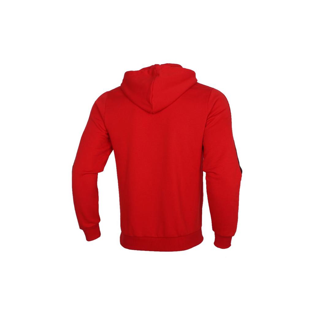 Adidas Neo Sports Casual Pullover Hoodie Men Tops Red GJ8910