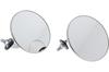 URO Parts MH3C Lucas Style Door Mirror Pair Convex Glass Pair