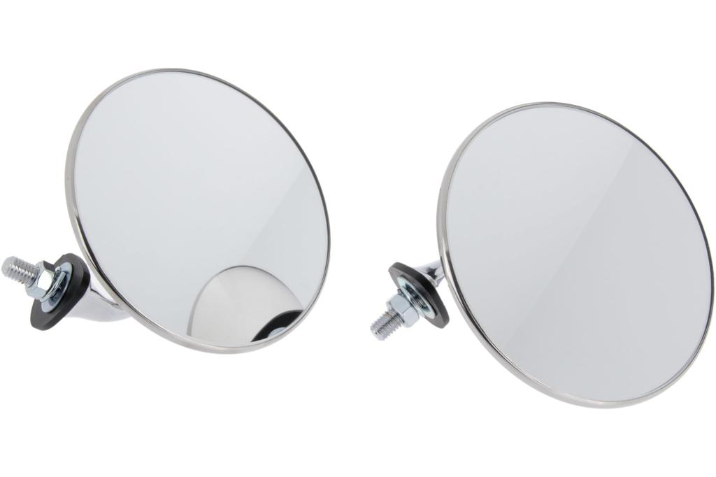 URO Parts MH3C Lucas Style Door Mirror Pair Convex Glass Pair