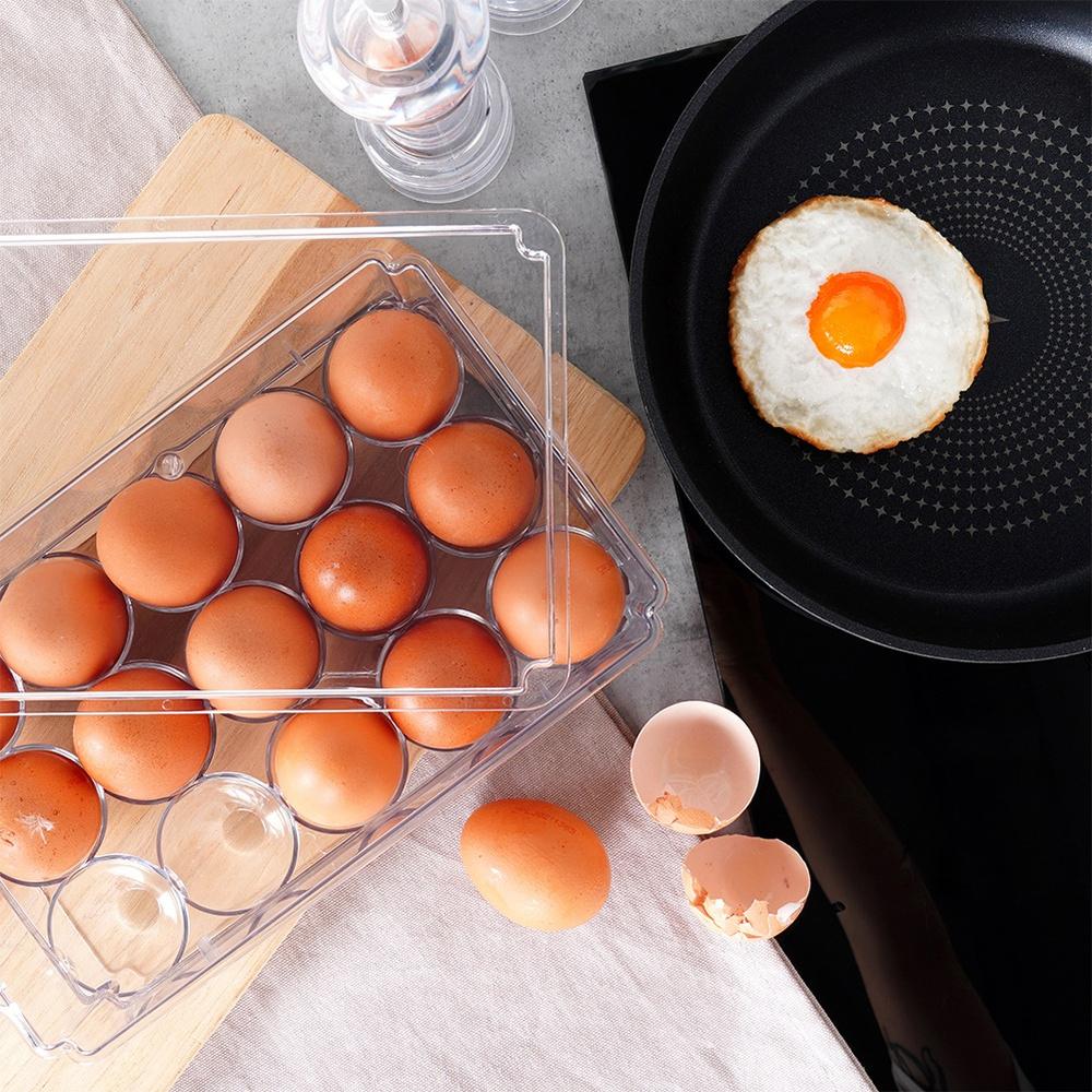 Egg Container With Lid For 15 Eggs 2 Pcs.