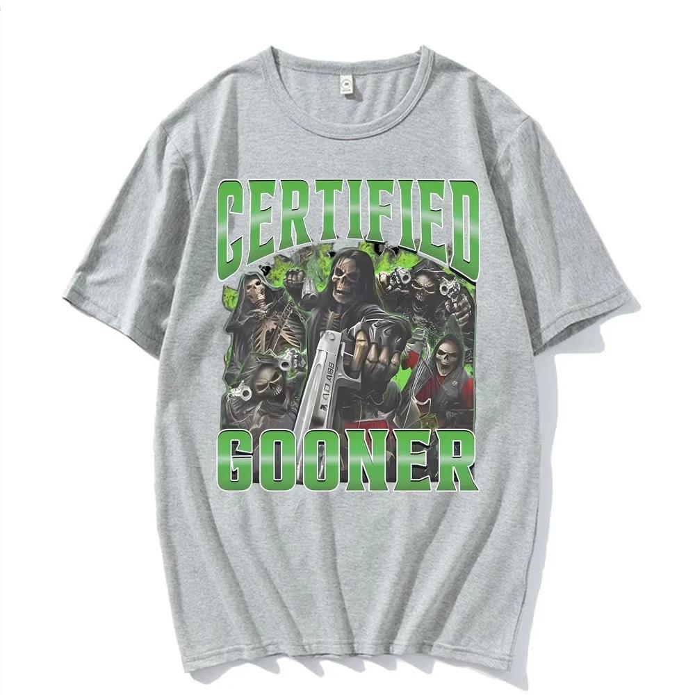 Gothic Harajuku T-Shirt Herren Sommer Schweißabsorbierend Atmungsaktiv Top Reine Baumwolle Rundhals Kurzarm Mode Herrenbekleidung