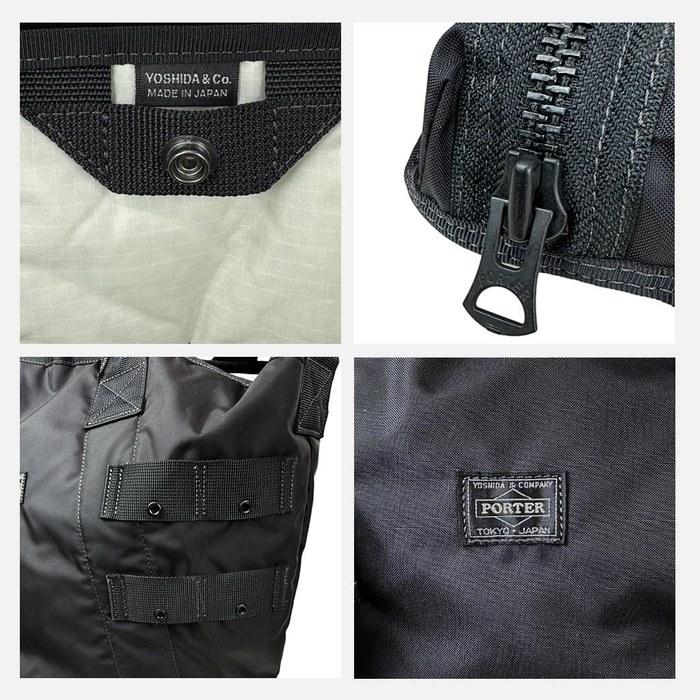 [Porter] All 2-Way Bucket Tote with Pouches 502-05959 Black (10) Approx. W290 x H410 x D250 (mm)
