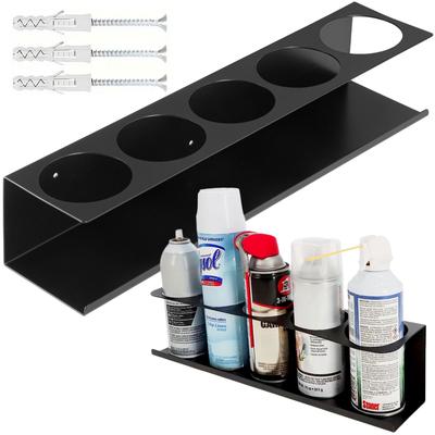 Steel Hanger for Spray Cans Berno Black