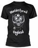 100% bomull TOPPER UNISEX T-SKJORTER HERRE DAME Motorhead England Skjorte Offisiell T-skjorte Metal Rock Band T-skjorte