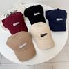 Embroidery Letter Baseball Cap Spring and Summer Empty Top Big Head Circumference Cap Women's Casual Versatile Hat Men's Tide