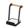 Mid-Century Iron Pot Lid & Utensil Rack