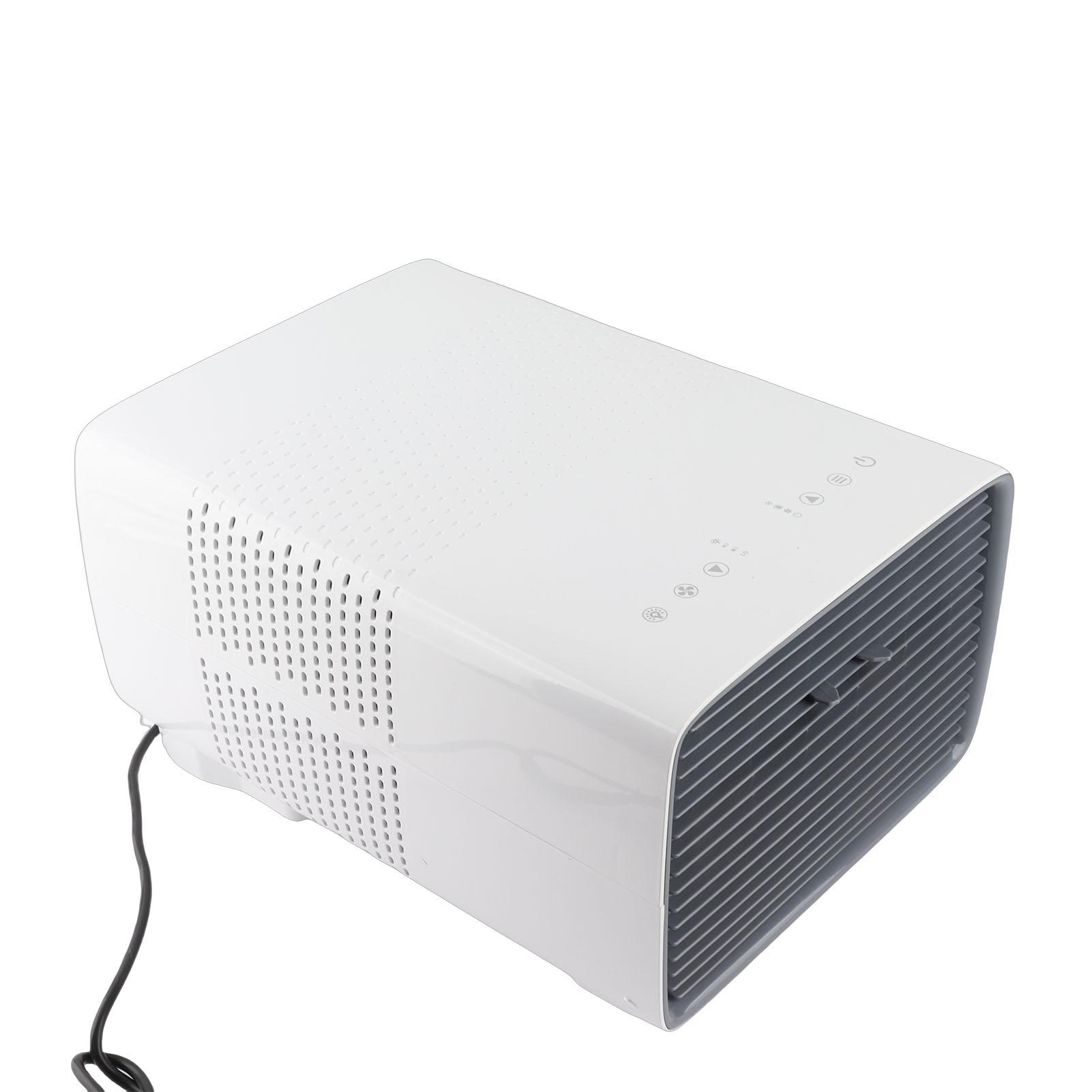 

Портативний кондиціонер Охолоджувач Низький рівень шуму Компактний кондиціонер з пультом дистанційного керування для гуртожитку, кухні, кабінету