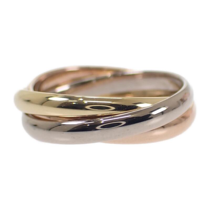 CARTIER  B4235149 #9(JP Size) ring K18 white gold/K18 yellow gold Women