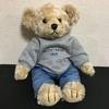 [USED] ROSS Petit Loup Teddy Bear Plush Toy, Dress-Up Bear, Love It