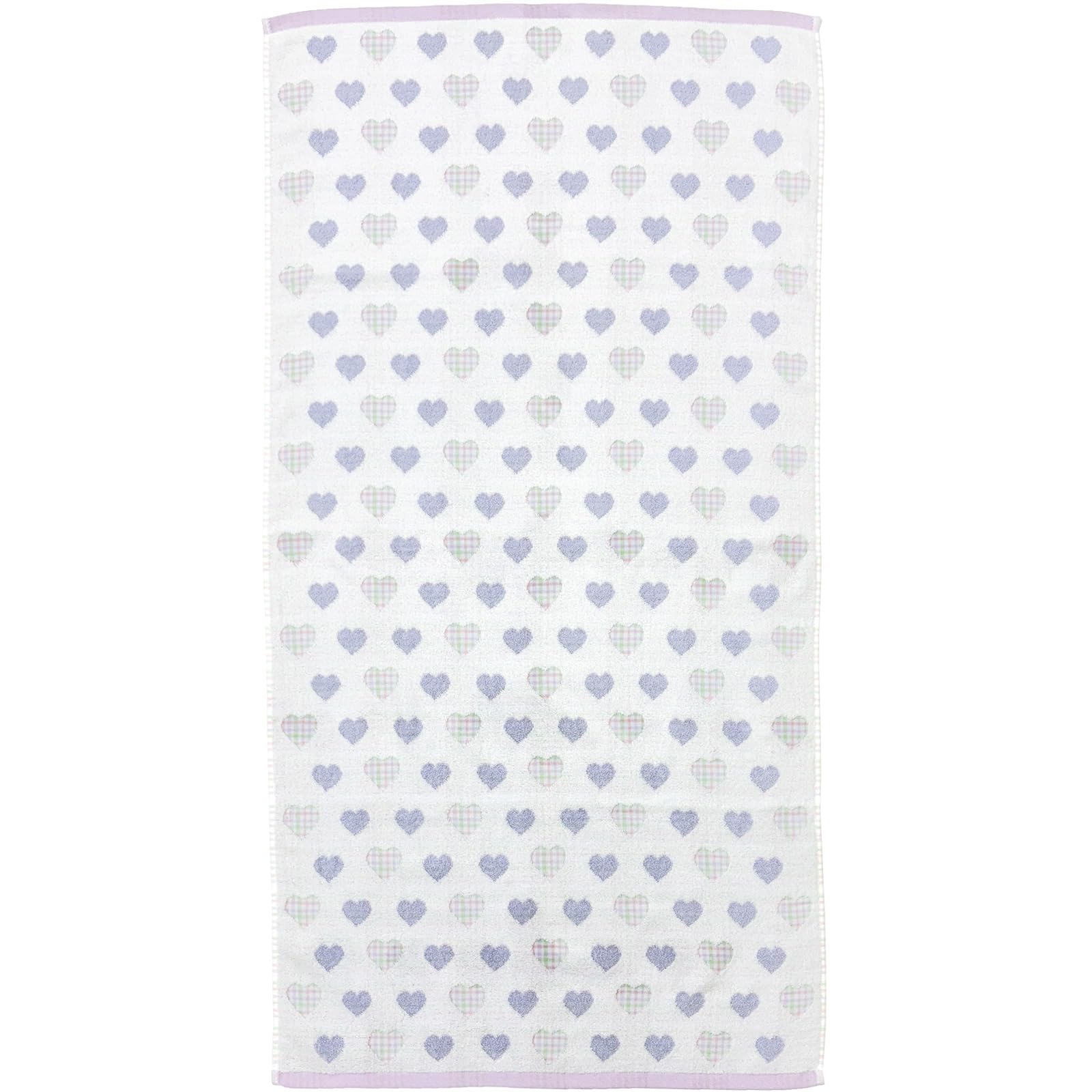 Полотенце Hayashi Bath Melty 60 x 120 BO476505, Сердце, Фиолетовый, Прибл.. см, фиолетовый