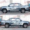 Flame Stripes Decals for Jiangling Avenue Pickup Truck