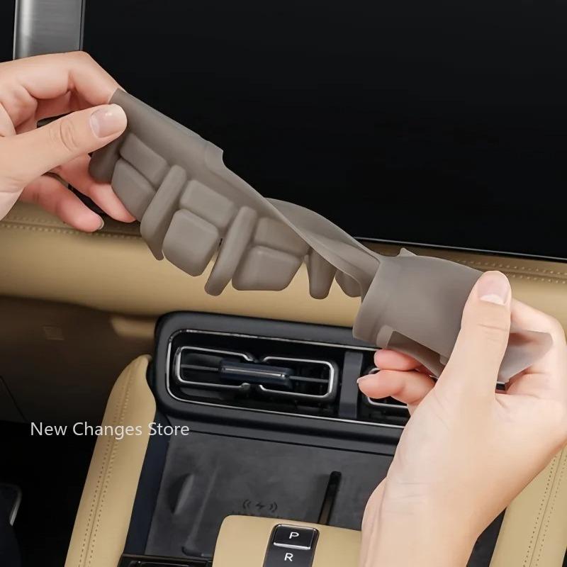 Car Central Control Button Silicone Pad Fit for BYD Denza B8 B5 Ti3 Auto Gear Panel Protective Cover