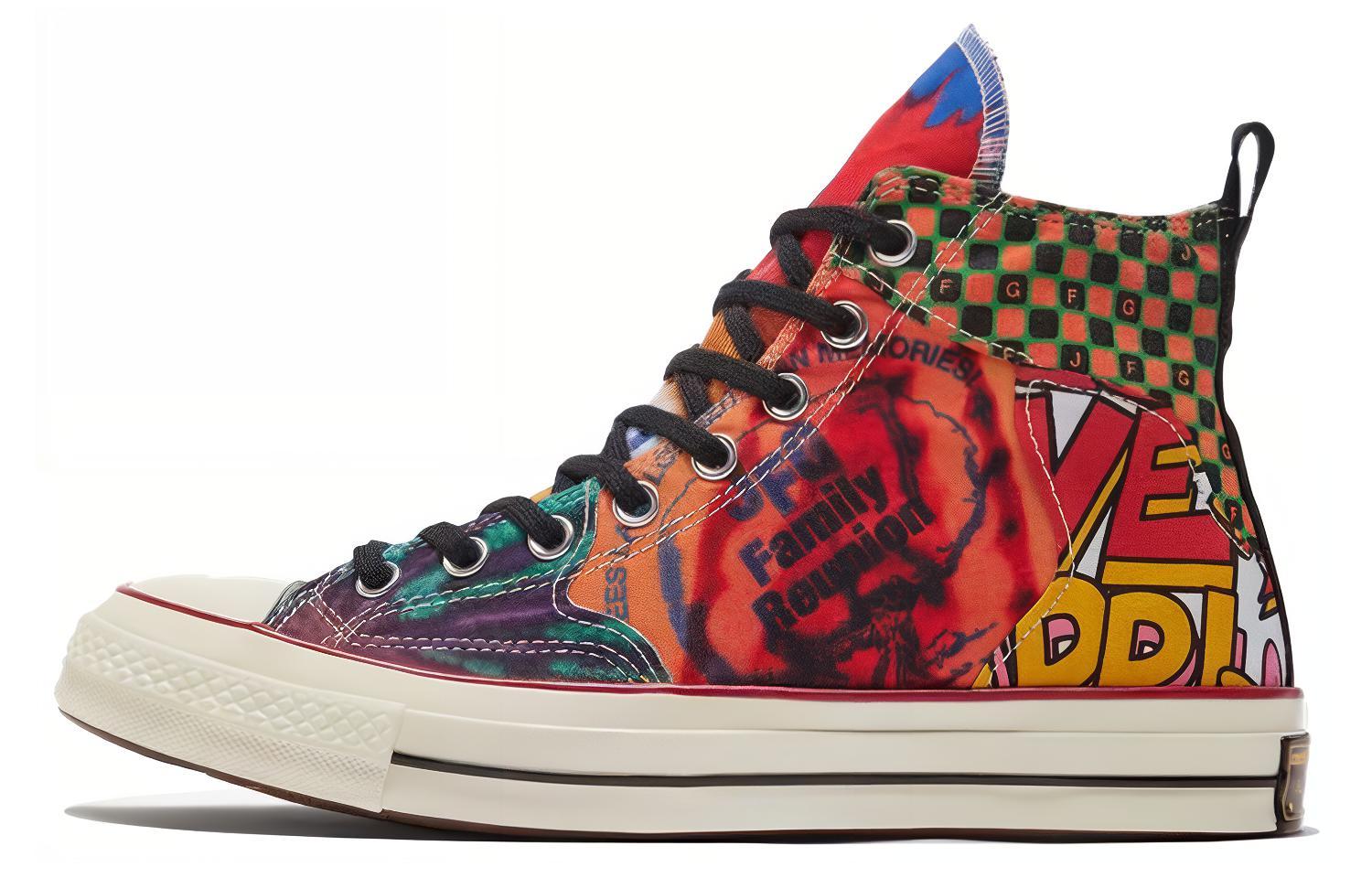 

Chuck 70 Joe Freshgoods x Chuck 70 Converse High JFG Graphic Tee Collage 170646C 35