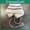 Plush Hat Winter With Color Blocking And Big Head Circumference Design Daily For