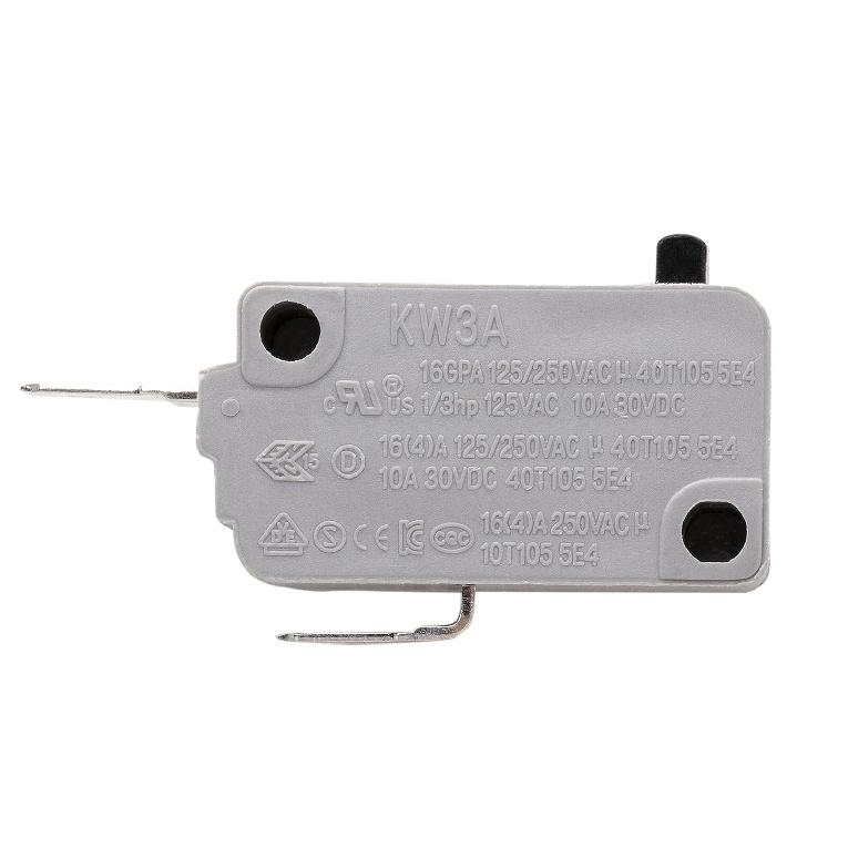 KW3A Microwave Oven Door Switch 16A 125V/250V Door Interloc (2 Normally Open and 1 Normally Close)